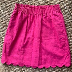 J.Crew pink skirt! Size 0. Never worn.
